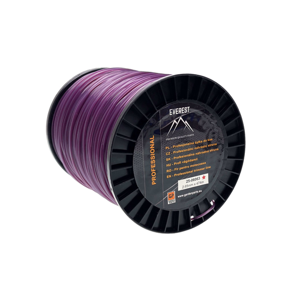 HS Parts žacia struna pre krovinorezy tvar hviezda 2,65 mm x 474 m