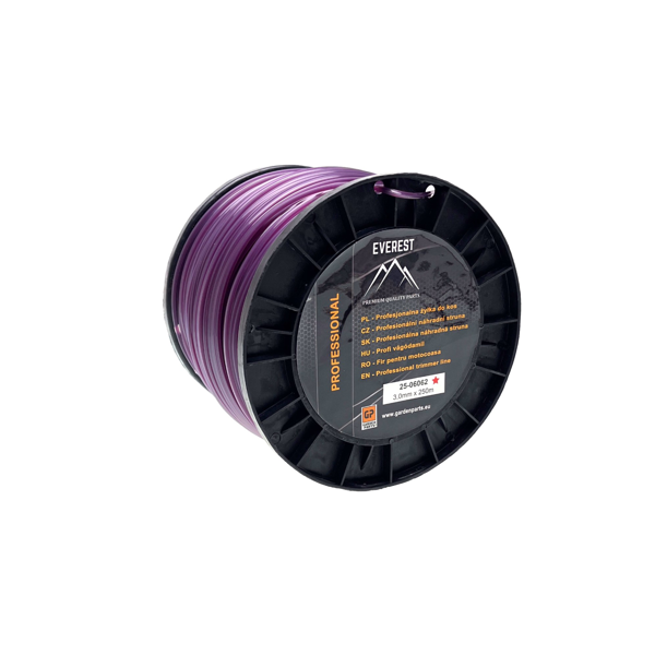 HS Parts žacia struna pre krovinorezy tvar hviezda 3 mm x 250 m