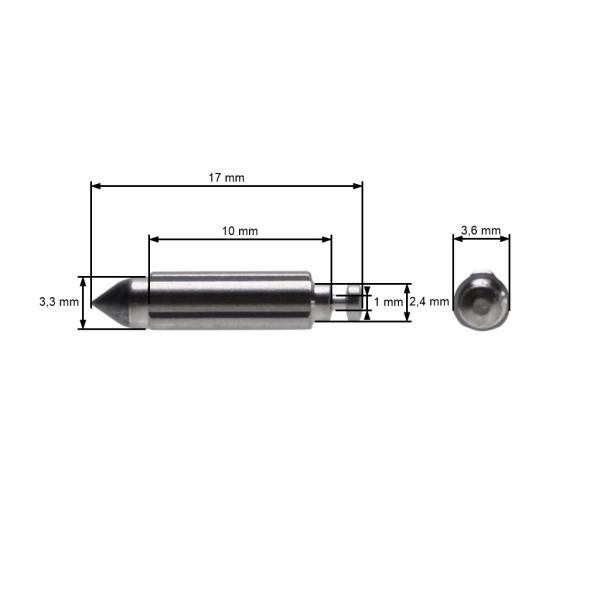Ihlový ventil pre karburátory Walbro Zama (OEM W82-75-7)