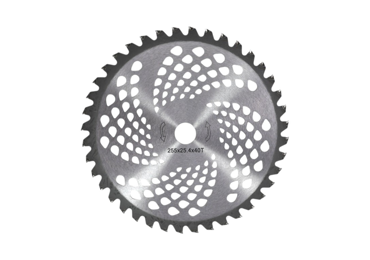 Karbidový nôž 40 zubý rozmer 255 mm x 25,4 mm pre krovinorezy