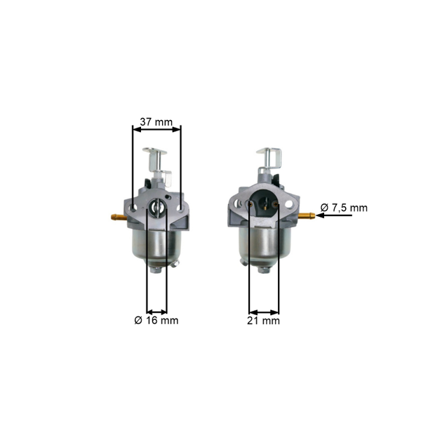 Karburátor pre čínske kosačky a kosačky z hobbymarketov s objemom motora 99 cm3