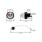 Karburátor pre Čínske motorové píly a píly z hobbymarketov s obsahom motora 45 ccm 52 ccm (set s pumpičkou)