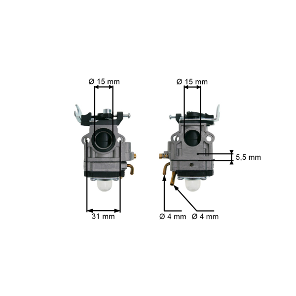 Karburátor pre Echo PB-755H PB-755SH PB-755T PB-755ST Shindaiwa EB633RT Red Max EB6200 AL-KO Alko Hecht Čínske značky (OEM A021000811)