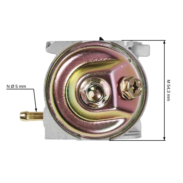 Karburátor pre Honda GX140 GX160 GX200 Zongshen 168FB (OEM 16100-ZH8-800)