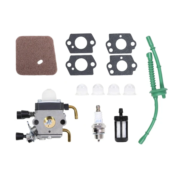 Karburátor pre krovinorezy Stihl FS38 FS45 FS46 FS55  akčný set 11 dielov (OEM C1QS66 41371200600)
