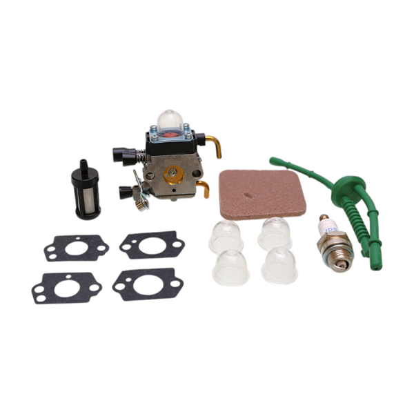 Karburátor pre krovinorezy Stihl FS38 FS45 FS46 FS55 FS74 FS75 FS76 FS80 FS85 akčný set 11 dielov (OEM C1QS66 41371200600)