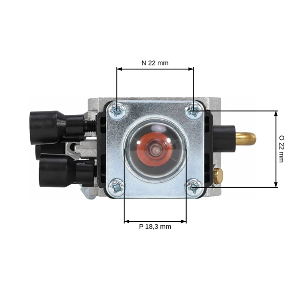 Karburátor pre krovinorezy Stihl FS38 FS45 FS55 FS80 FS85 (OEM 41401200619)