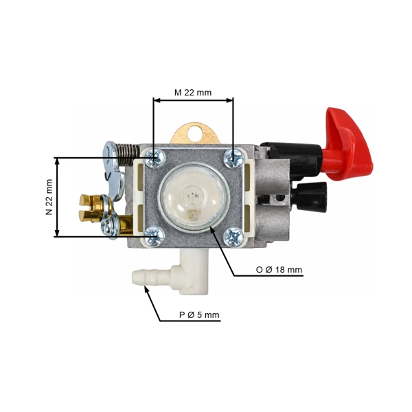 Karburátor pre krovinorezy Stihl FS40 FS50 FS50C FS56 FC56 FS70 (OEM 41441200608)
