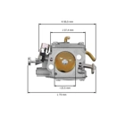 Karburátor pre motorové píly Husqvarna 365 X torq 372 X torq RWJ-4B (OEM 581100701)