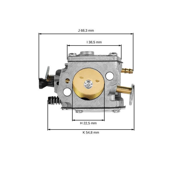 Karburátor pre motorové píly Husqvarna 61 268 272 XP (OEM 574331601 544199701)