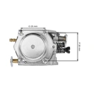Karburátor pre motorové píly Husqvarna 61 268 272 XP (OEM 574331601 544199701)