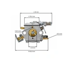 Karburátor pre motorové píly OLEO-MAC Oleo-mac 936 940 Efco 136 140 typ Walbro (OEM 50050011)