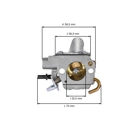 Karburátor pre motorové píly Stihl MS270 MS280 (OEM 11331200607)