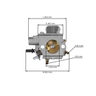 Karburátor pre motorové píly Stihl MS290 MS310 MS390 029 039 HD-19 (OEM 11271200650)