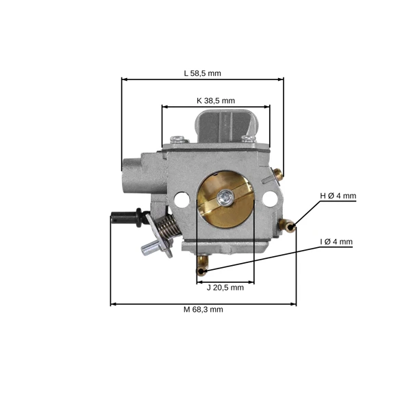 Karburátor pre motorové píly Stihl MS290 MS310 MS390 029 039 HD-19 (OEM 11271200650)