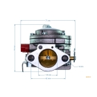 Karburátor pre motorové píly Stihl MS720 070 090 (OEM 11061200650)