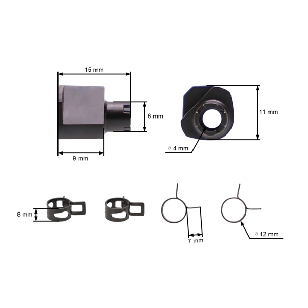 Karburátor pre motory Briggs & Stratton (OEM 591731 796109 594593 590400 796078 498811 794161 795477 4u8 - 31H777 - 796109)