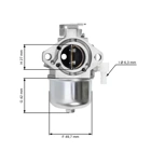 Karburátor pre motory Briggs & Stratton (OEM 690115 690111 690117)