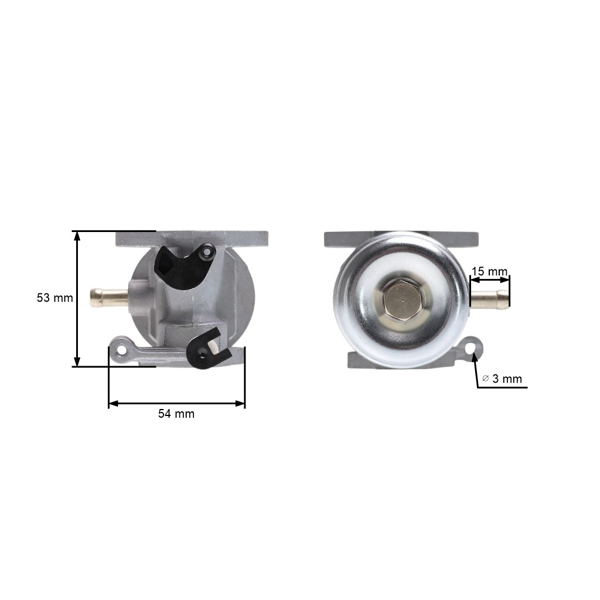 Karburátor pre motory Briggs & Stratton Quantum Serie 625E 675EX 725EX 625-675 výkon 3,5 PS - 6,5 PS (OEM 799871 790845 799866 796707 794304)