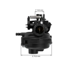 Karburátor pre motory Briggs & Stratton Seria 550e 575ex automatický sýtič (OEM 591109 597595 84001041)