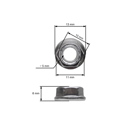 Karburátor pre motory Briggs & Stratton V-Twin 20,0 PS - 25,0 PS (OEM 799230 699709 499804)