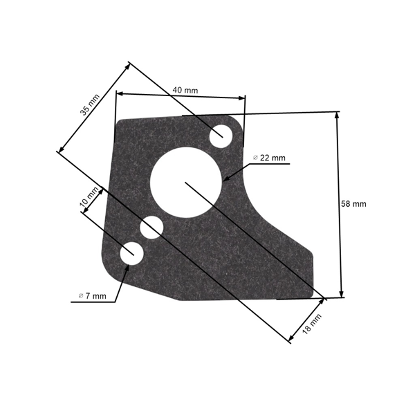 Karburátor pre motory Briggs & Stratton výkon 11,0 PS - 13,0 PS horizontálny hriadeľ (OEM 498298 692784 495951 495426 490533)