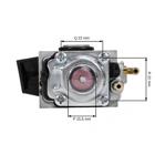 Karburátor pre motory Honda GX25 GX25N GX25NT FG110 FG110K1 HHT25S (OEM FG110 16100Z0H825 16100-Z0H-825)