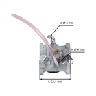 Karburátor pre motory Kawasaki FC150V 4-taktný John Deere 14SB 14SE JX75 JE75 JX85 (OEM 15003-2364 AM124620)