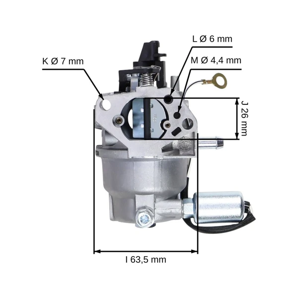 Karburátor pre motory Zongshen XP420 MTD Thorx (OEM 651-05149 100032004)