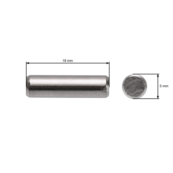 Klin hnacieho ozubeného kolieska pojazdu pre Čínske motorové kosačky a kosačky z hobbymarketov 5 mm x 17 mm