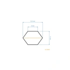 Klinový remeň 2235 mm x 2286 mm x 12,5 mm pre záhradné traktory MTD Cub Cadet Yardman Gutbrod (OEM 754-0443 754-0443A 954-0443 )