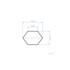 Klinový remeň 2288 mm x 2339 mm x 12,5 mm pre záhradné traktory MTD Yardman Oleo-Mac Massey Ferguson Efco Bolens BlackEdition (OEM 754-04175 954-04175)