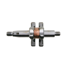 Kľukový hriadeľ pre čínske krovinorezy a krovinorezy z hobbymarketov s objemom motora 26 cm3