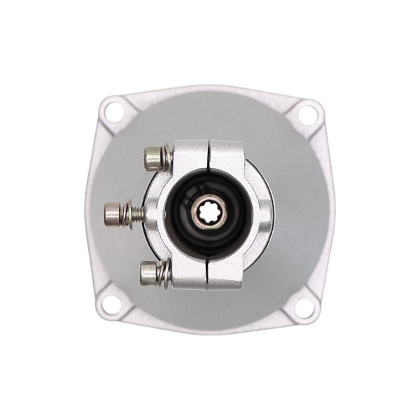 Kompletná príruba so spojkovým bubnom pre činské krovinorezy a krovinorezy z hobbymarketov s priemerom rúrky 26 mm a 7-zubovým hriadeľom