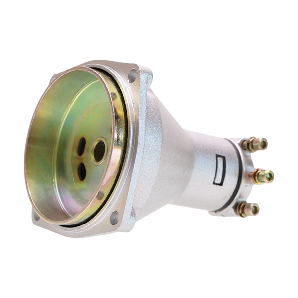 Kompletná príruba so spojkovým bubnom pre činské krovinorezy a krovinorezy z hobbymarketov s priemerom rúrky 28 mm a 9-zubovým hriadeľom