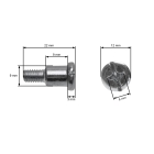 Kompletná sada západky štartéra s krytom pre motory Briggs & Stratton Sprint Classic Quattro 3,0 PS - 6,0 PS (OEM 281503 281505 492333 692299)