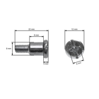 Kompletná sada západky štartéra s krytom pre motory Briggs & Stratton Sprint Classic Quattro 3,0 PS - 6,0 PS (OEM 281503 281505 492333 692299)