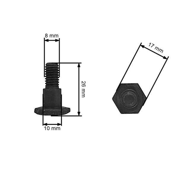 Kompletná spojka pre krovinorezy priemer 75 mm materiál hliník