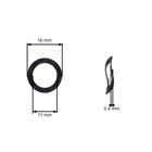 Kompletná spojka pre krovinorezy priemer 75 mm materiál hliník