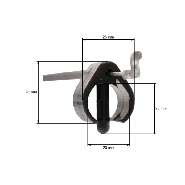 Kompletné lanko na zapnutie/vypnutie motora pre kosačky Husqvarna Partner Electrolux Craftsman McCulloch Poulan Jonsered (OEM 532183567 532182755)