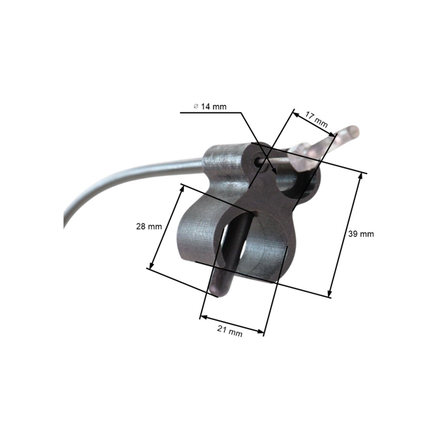 Kompletné lanko na zapnutie/vypnutie motora pre kosačky Husqvarna Partner Electrolux Craftsman McCulloch Poulan Jonsered (OEM 532420939 420939)