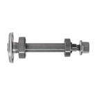 Kompletný hriadeľ mandrely 175 mm pre záhradné traktory Husqvarna McCulloch Jonsered (OEM 580854701 587126105 580856001)