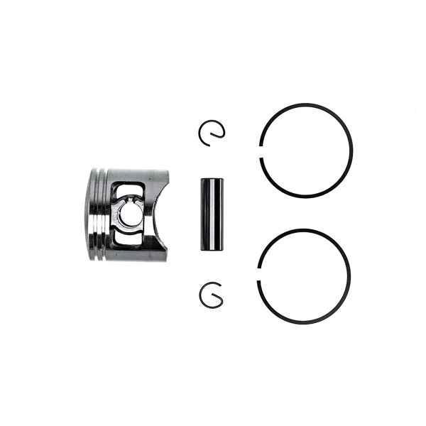 Kompletný piest 43 mm pre čínske a motorové píly z píly hobbymarketov s objemom motora 45 cm3