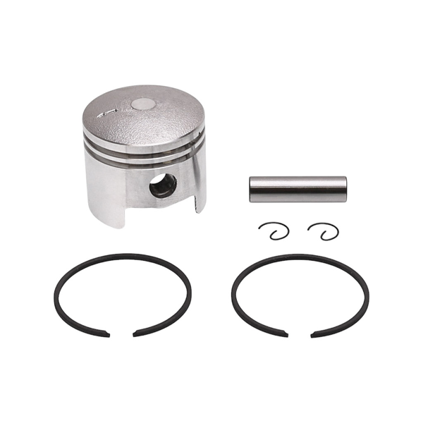 Kompletný piest 44 mm pre čínske krovinorezy a krovinorezy z hobbymarketov s objemom motora 52 cm3
