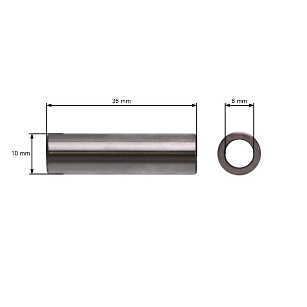 Kompletný piest 44 mm pre čínske krovinorezy a krovinorezy z hobbymarketov s objemom motora 52 cm3