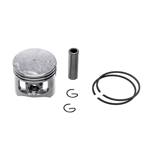 Kompletný piest 45 mm pre čínske a motorové píly z píly hobbymarketov s objemom motora 52 cm3