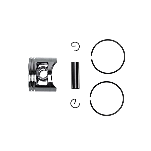 Kompletný piest 45 mm pre čínske a motorové píly z píly hobbymarketov s objemom motora 52 cm3