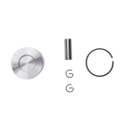 Kompletný piest pre motorové píly Husqvarna 130 135 Mark II 39 mm (OEM 591465702)