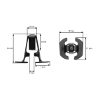 Kompletný set elektrického štartéra pre motory Briggs & Stratton Craftsman Toro originálny diel (OEM 396865 495877 495878 696539 696540 393254 490421 490467)