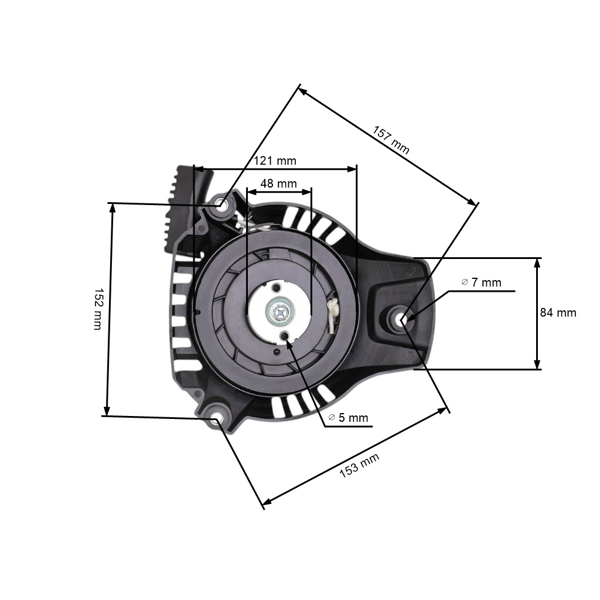Kompletný štartér pre čínske kosačky a kosačky z hobbymarketov s objemom motora 99 cm3